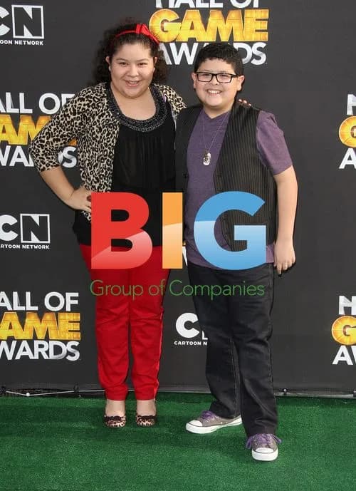 Rico and Raini Rodriguez at Cartoon Network Awards