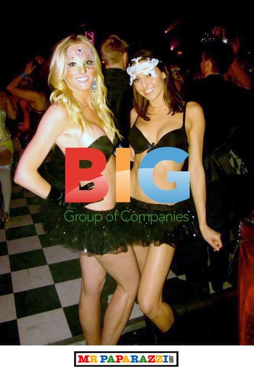 Hugh Hefner Masquerade Party