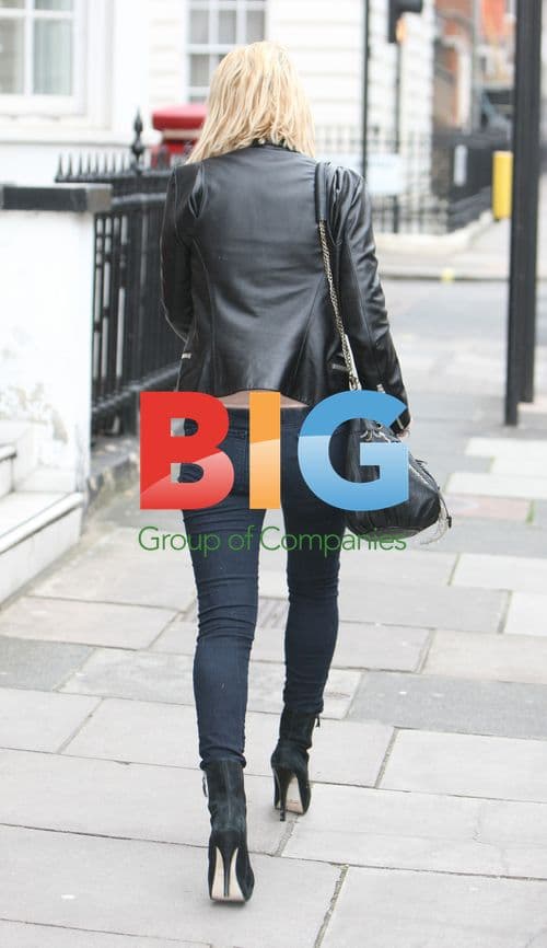 Sarah Harding Out in London