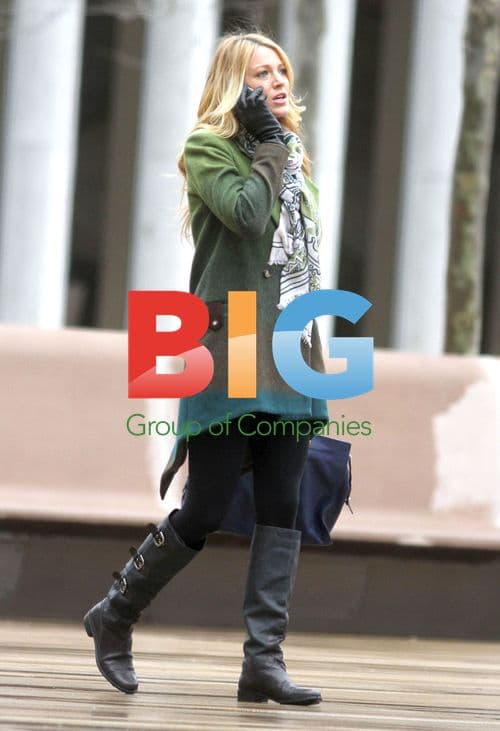 Blake Lively Filming 'Gossip Girl' in NYC