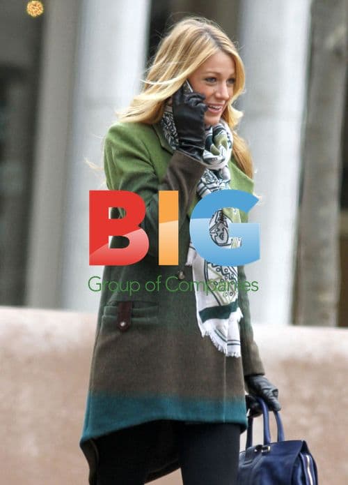 Blake Lively Filming 'Gossip Girl' in NYC
