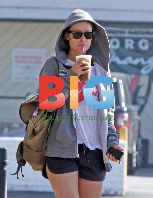 Olivia Wilde Gets Coffee After Hike