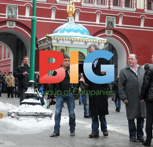 TopGear's Clarkson and Hammond in Moscow