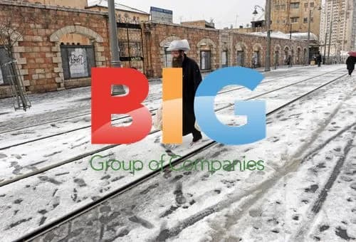 Rare Jerusalem Snowstorm