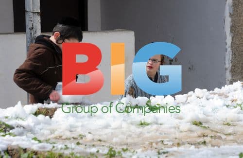 Rare Snowstorm in Jerusalem