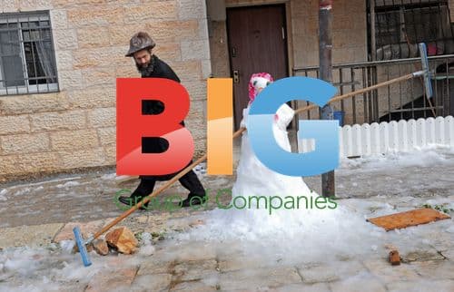 Rare Snowstorm in Jerusalem