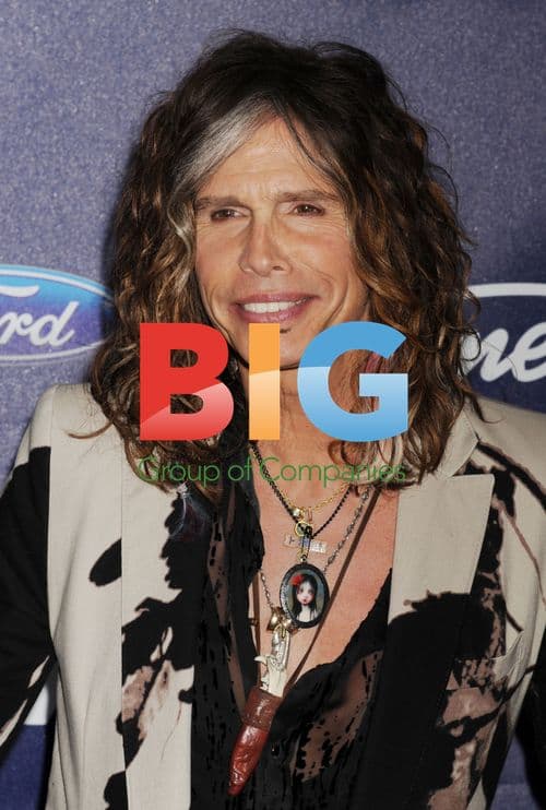 Steven Tyler arrives at American Idol finalists party