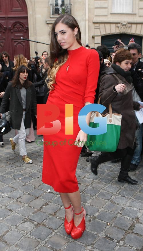 Amber Le Bon at Christian Dior Show