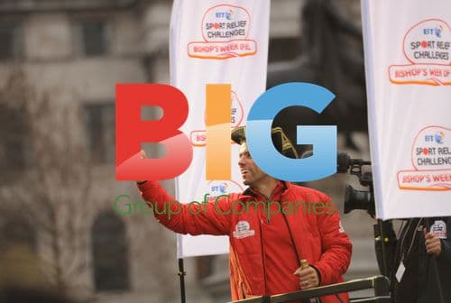 Comedian John Bishop Finishes Marathon