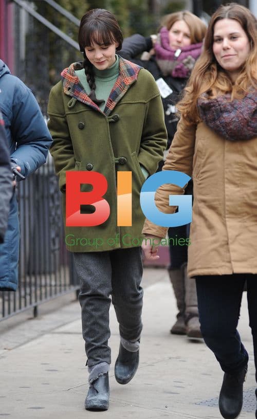 Carey Mulligan Filming 'Inside Llewyn Davis'