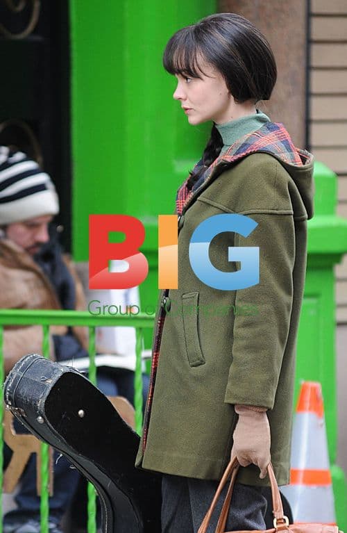 Carey Mulligan Filming in New York