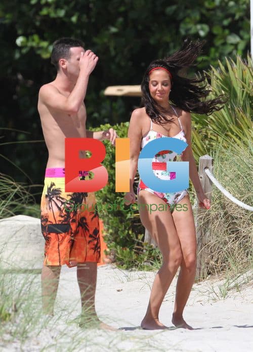 Tulisa Contostavlos Shoots Video in Miami