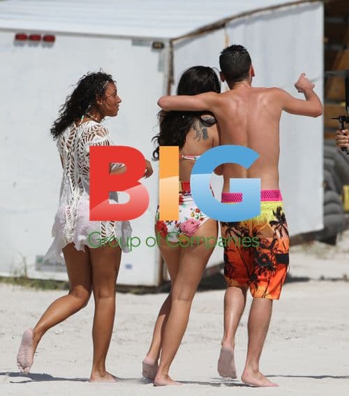 Tulisa Contostavlos Video Shoot in Miami