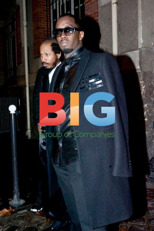 P. Diddy at Givenchy Fashion Show