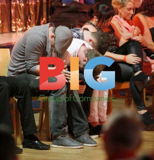 Actor Chris Fountain hypnotized in Blackpool