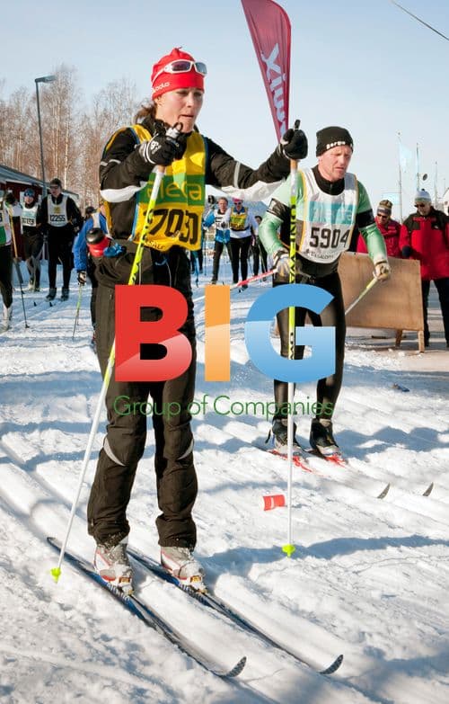 Pippa Middleton at Vasaloppet Ski Race