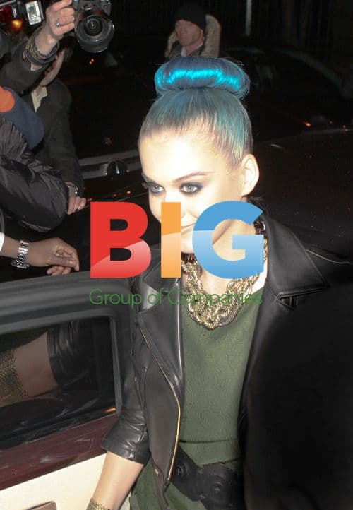 Katy Perry at Yves Saint Laurent Paris Fashion Week