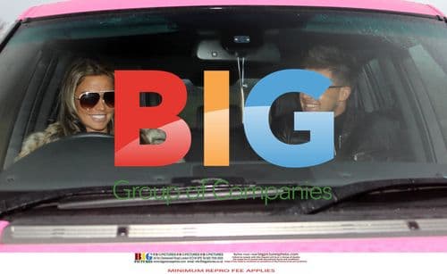 Katie Price visits stables with Leandro Penna