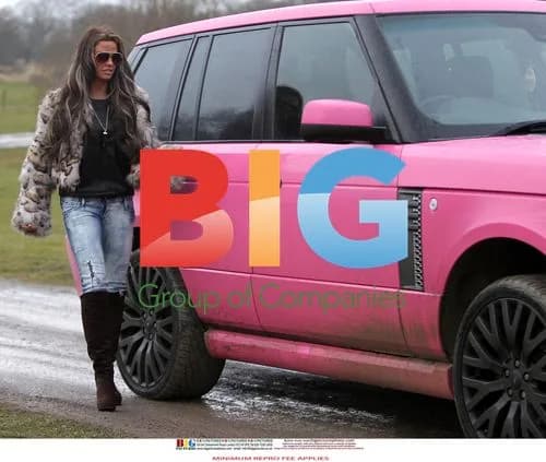 Katie Price and Leandro Penna at Stables