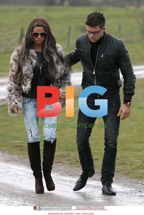 Katie Price and Leandro Penna at Stables