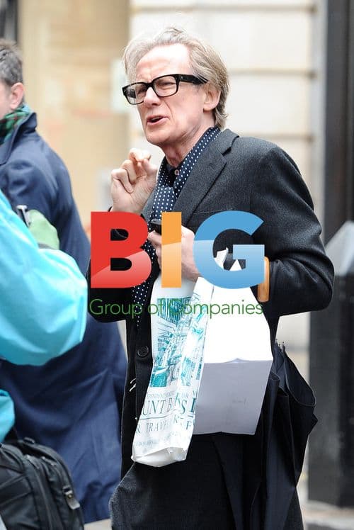 Bill Nighy stops for UNICEF in London