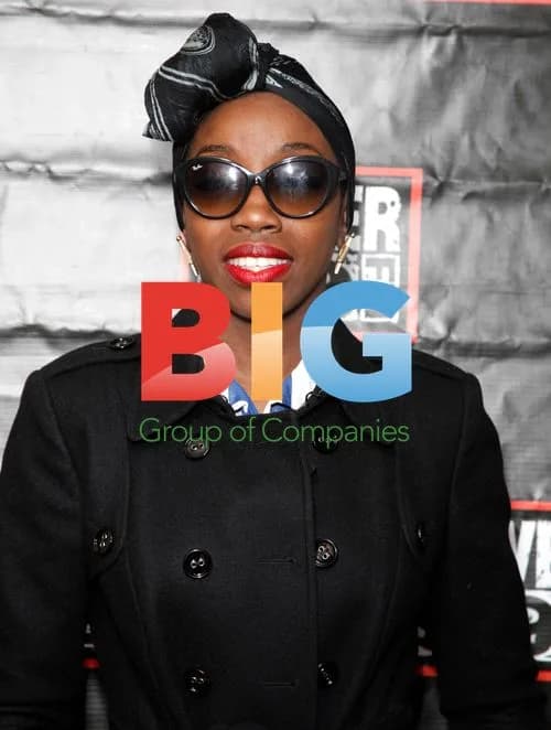 Singer Estelle visits Power 99 radio station