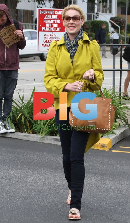 Katherine Heigl Lunches with Mom