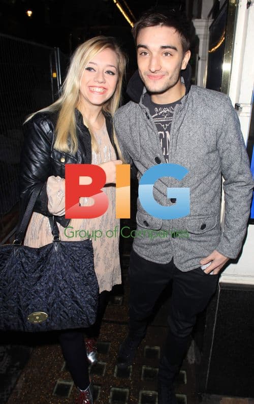 Tom Parker and Girlfriend at Ghost Musical