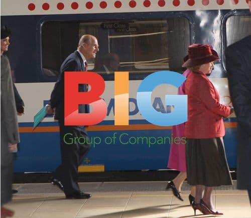 The Queen and Royal Family at Leicester Station