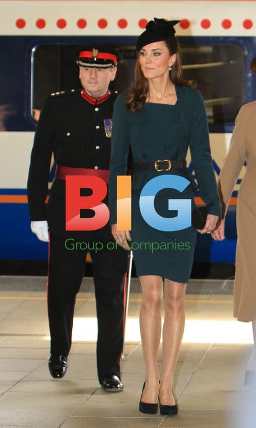 Queen, Cambridge Duchess Arrive for Jubilee