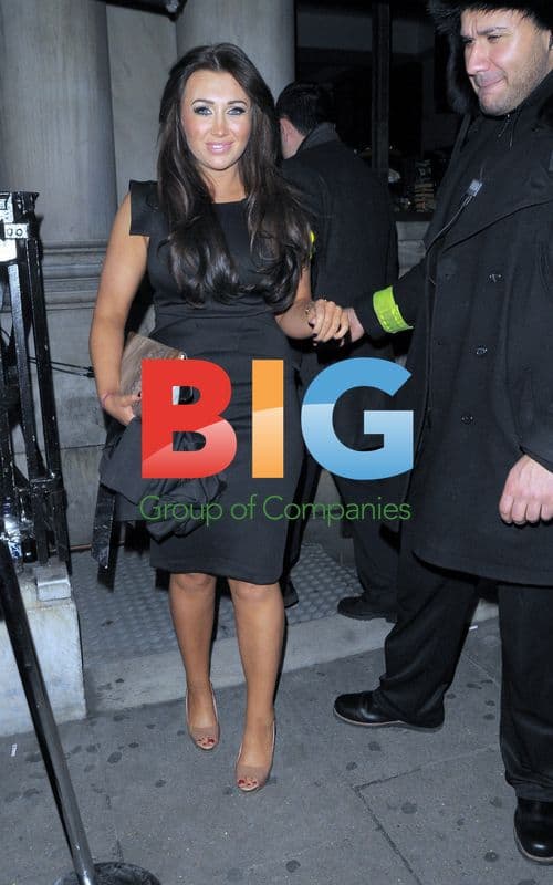 Towie Stars Lauren Goodger and Frankie Essex in London