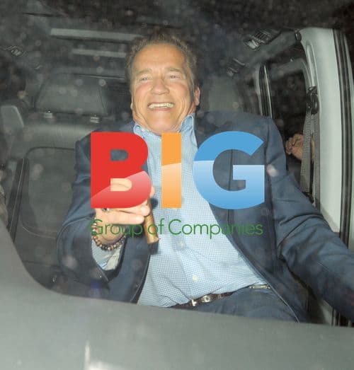 Schwarzenegger at Arts Club in London