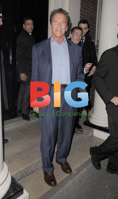 Arnold Schwarzenegger at Arts Club