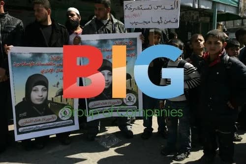 Palestinians protest prisoner Hana'a Shalabi