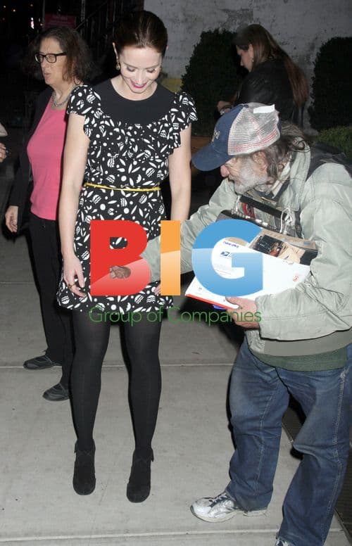 Emily Blunt at 'Salmon Fishing' Screening