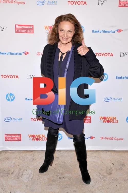 Diane von Furstenberg at Women in the World Summit