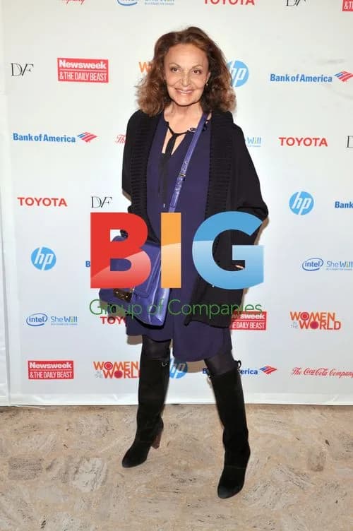 Diane von Furstenberg at Women in the World Summit