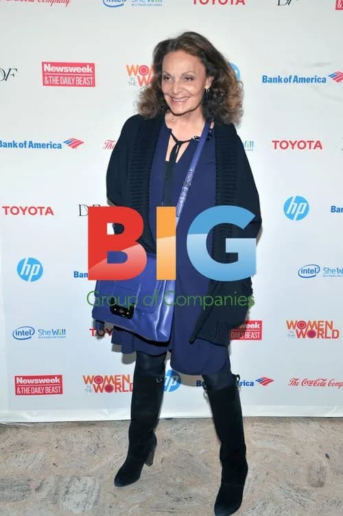 Diane von Furstenberg at Women in the World Summit
