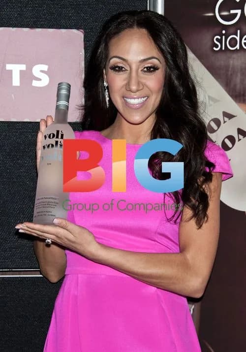 Melissa Gorga Signing Vodka Bottles