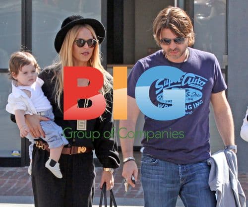 Rachel Zoe with Family at Hugo's