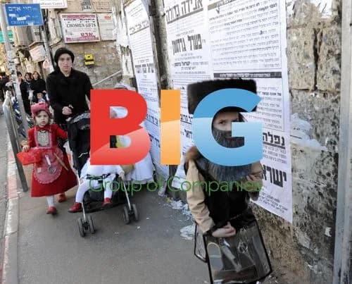 Ultra-Orthodox Jews Celebrate Purim in Jerusalem