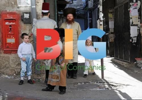 Ultra-Orthodox Jews Celebrate Purim in Jerusalem