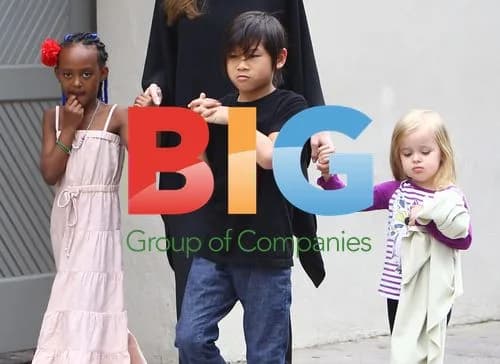 Angelina Jolie enjoys walk with her children