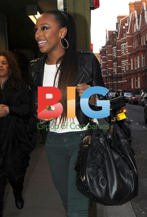 Alexandra Burke Shopping in London