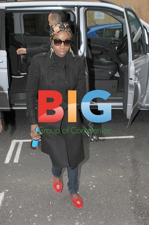 Estelle at BBC Radio One Studios