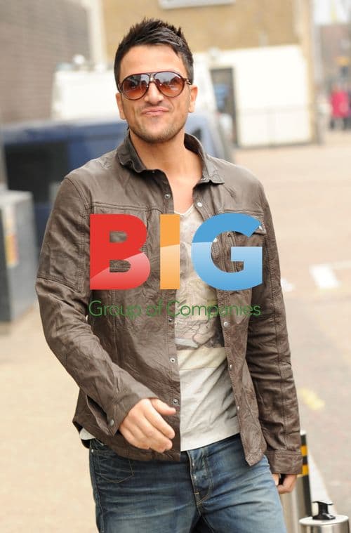 Singer Peter Andre at ITV Studios