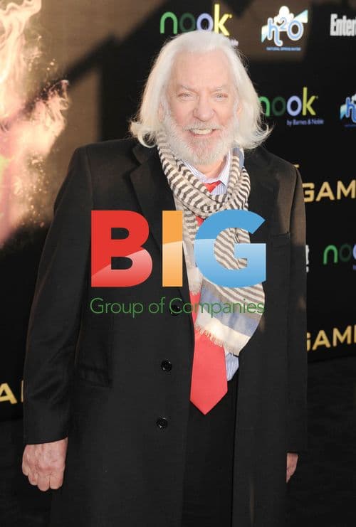 Donald Sutherland at 'The Hunger Games' Premiere