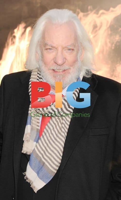 Donald Sutherland at 'Hunger Games' Premiere