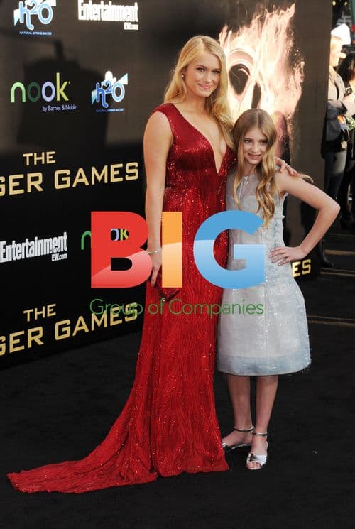 Leven Rambin at 'The Hunger Games' Premiere