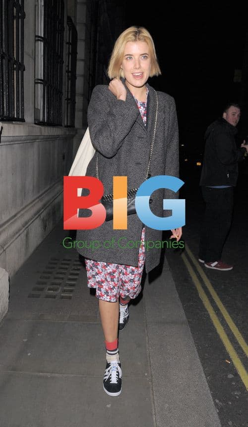 Agyness Deyn Leaving Theatre